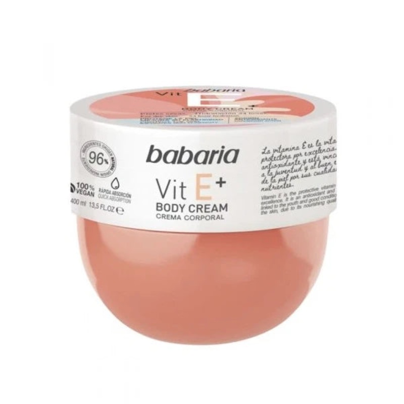 Babaria Vitamin E Body Cream 400ml