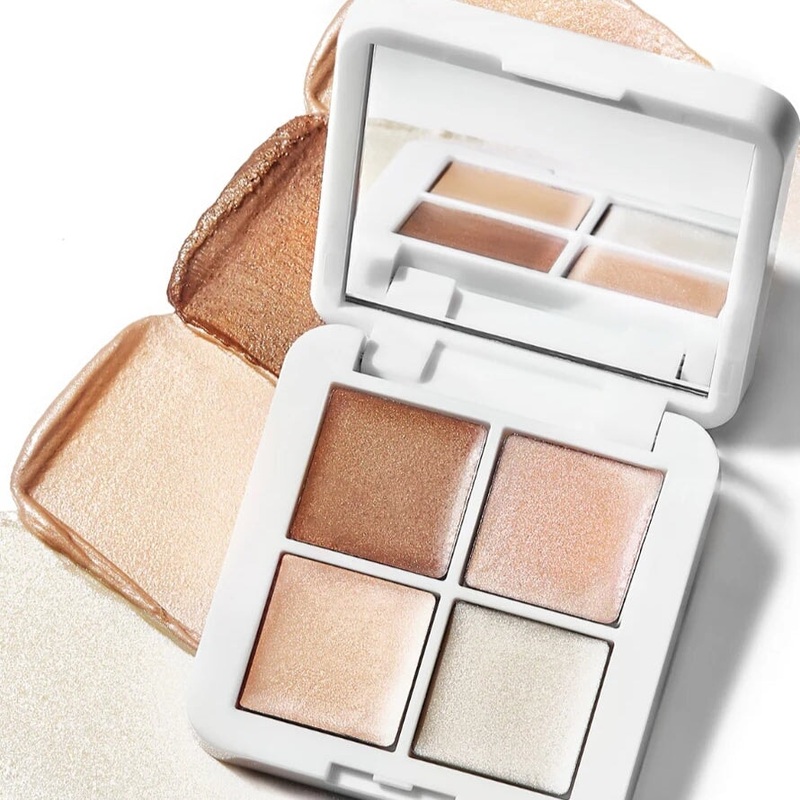 Living Luminizer Glow Quad Mini von RMS Beauty –  Highlighter Palette