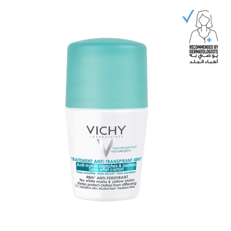 Vichy – Deodorant 24H’ Anti Perspirant Treatment Intense Perspiration Anti Stains