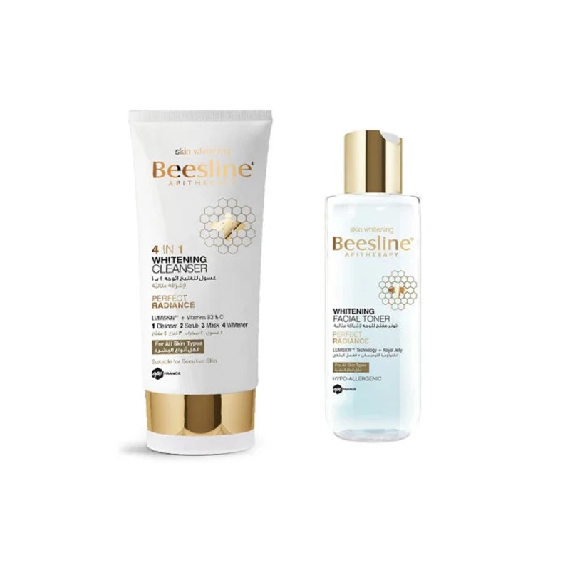 Beesline 4 In 1 Whitening Cleanser + Free Beesline Whitening Facial Toner 200Ml