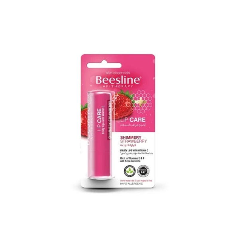 Beesline Lip Care Shimmery Strawberry