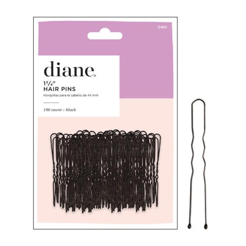 Diane — Hair pin black 1.75″ – 100/pack