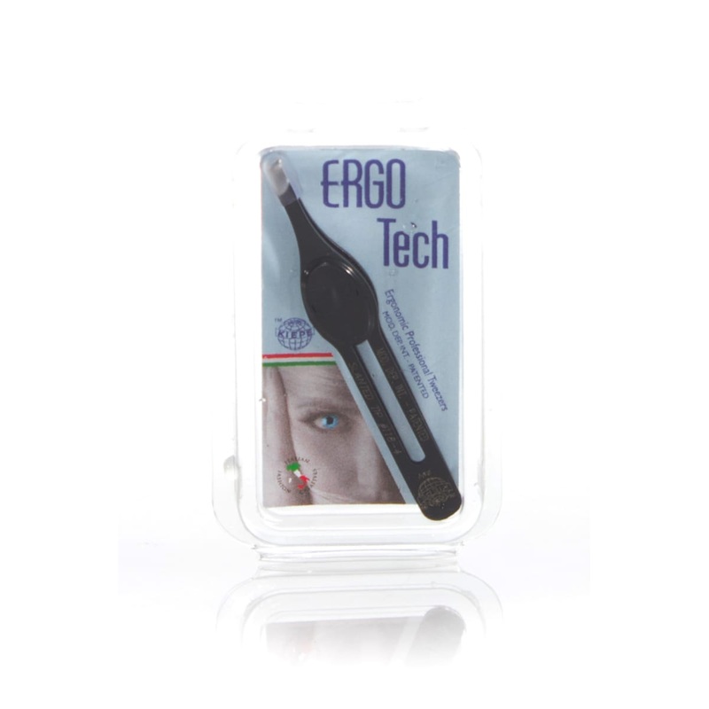 KIEPE ERGO TECH EVOLUTION SLANT TWEEZER WITH RUBBER FINGER PAD