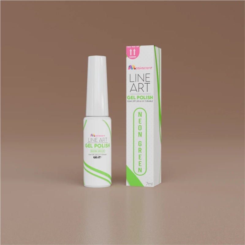 Line Art Gel 7ml – Neon Green