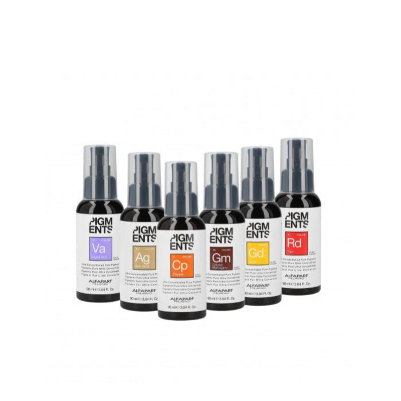 ALFAPARF MILANO Pigments Ultra Concentrated Pure Pigment  |  Various Sizes And Colours