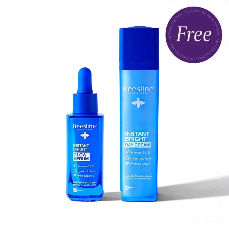 Beesline Instant Bright Glow Serum + Day Cream Special Offer
