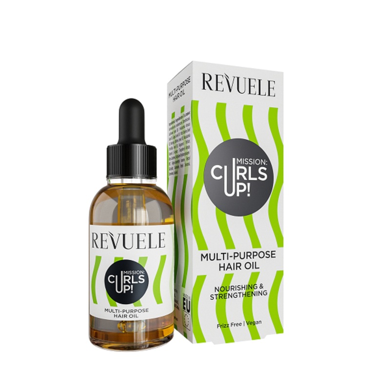 Revuele – Mission Curls Up Multi Purpose Hair Oil