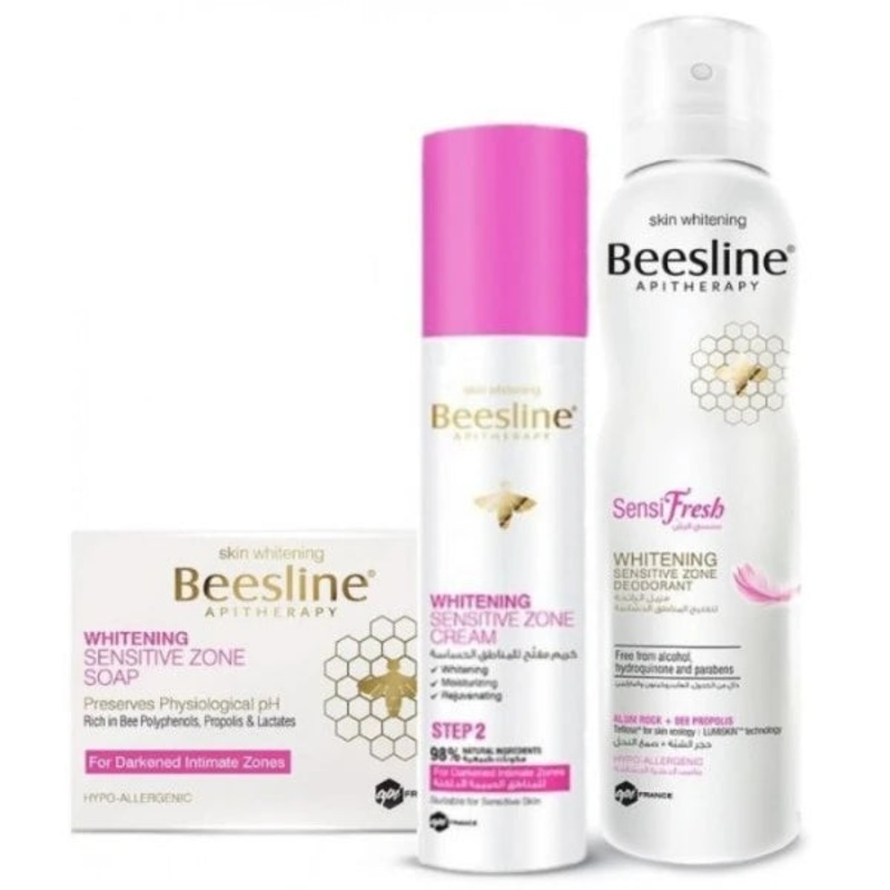 Beesline Whitening Intimat Zone Routine 3 Steps Special Offer