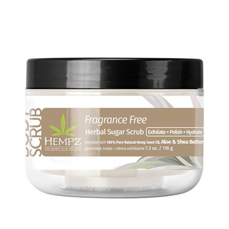 Hempz — Fragrance-Free – Body Scrub 7.3oz