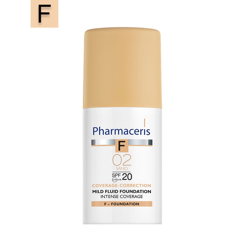 Pharmaceris F Mild Fluid Foundation Spf20 (02 Sand) 30ml