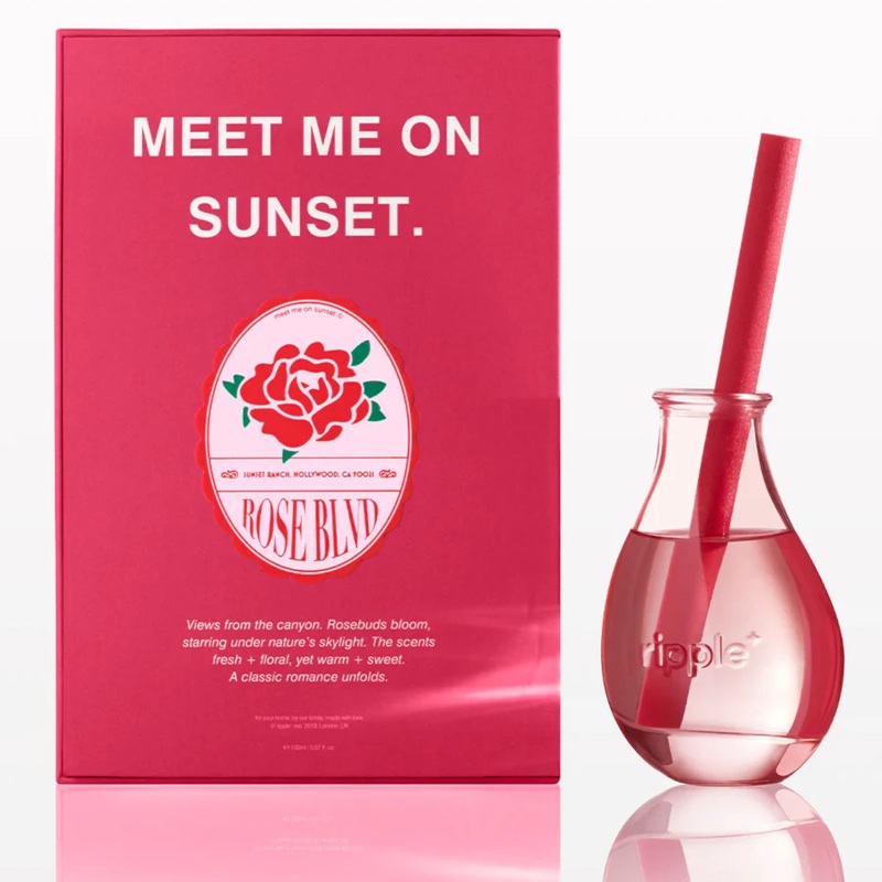 Ripple+ Boost Reed Diffuser 150ml – Rose