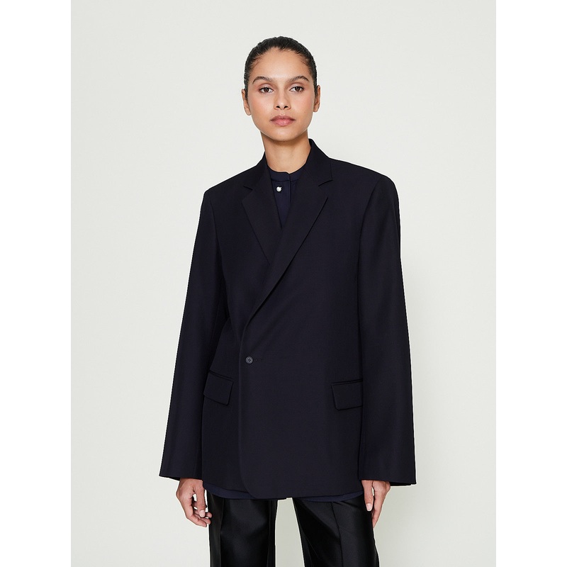 Double Breasted Jacket in Midnight