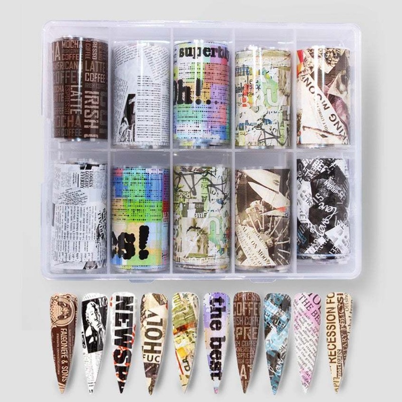 Foil Case – Newspaper Print