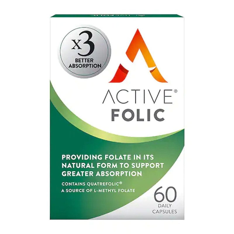 Active Iron Folic 60 Capsules