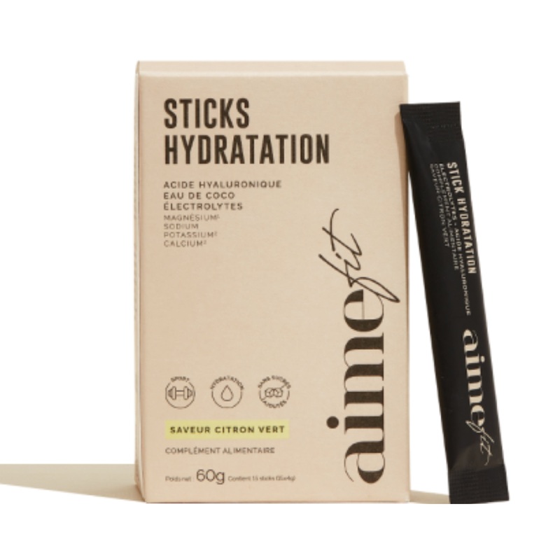 Aime Fit – Hydration Sticks Lime Flavour 15 Sticks 60g