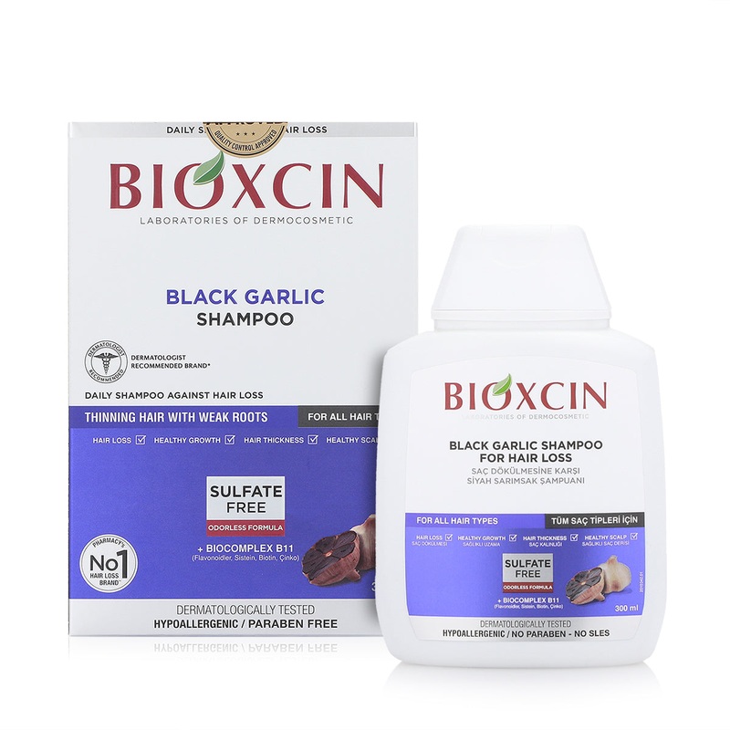 Bioxcin Black Garlic Shampoo 300ml