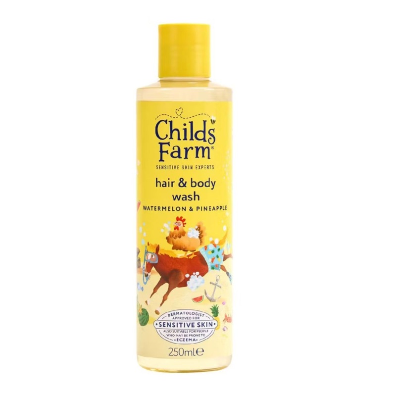 Childs Farm Hair & Body Wash – Watermelon & Pinepple Scent 250ml