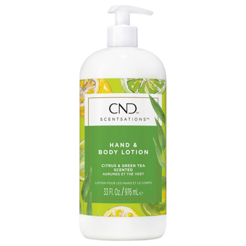 CND — Hand and Body Lotion – Citrus & Green Tea 33oz