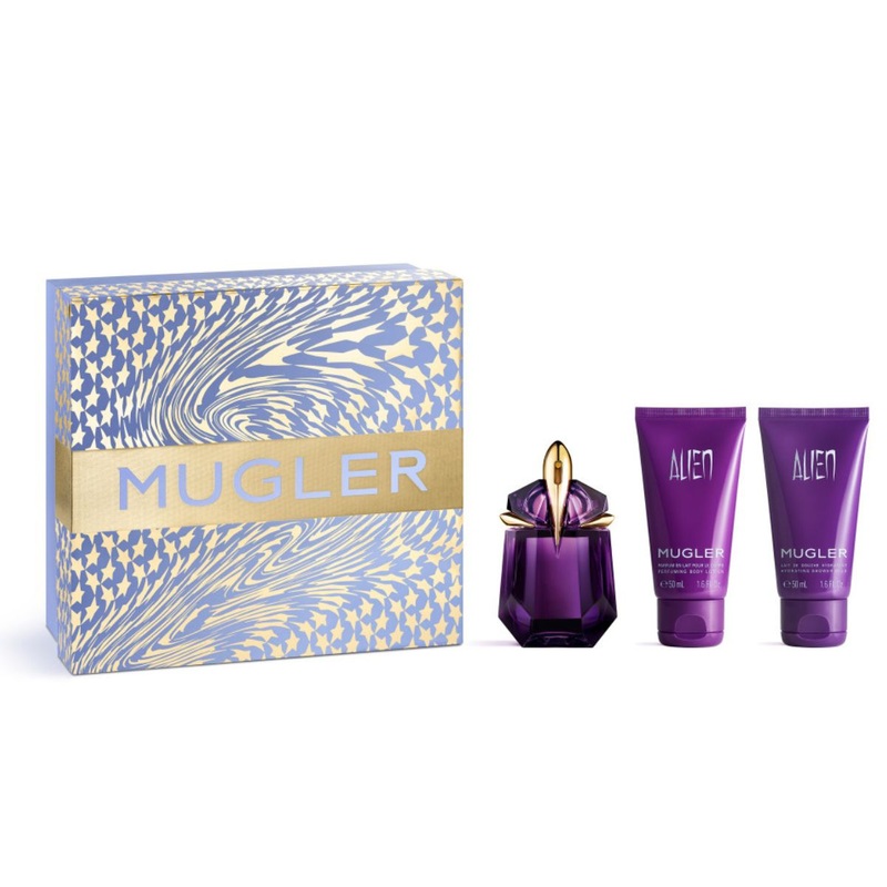 Mugler Alien Eau de Parfum 30ml Body Lotion 50ml Shower Gel 50ml Giftset
