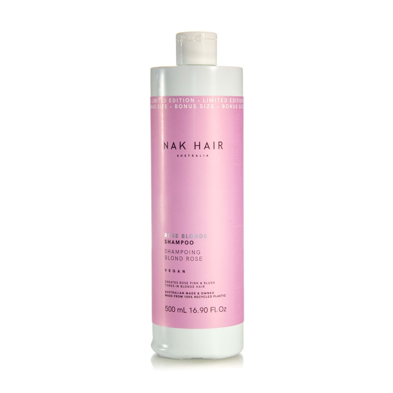 NAK HAIR Rose Blonde Shampoo  |  Various Sizes *CLEARANCE