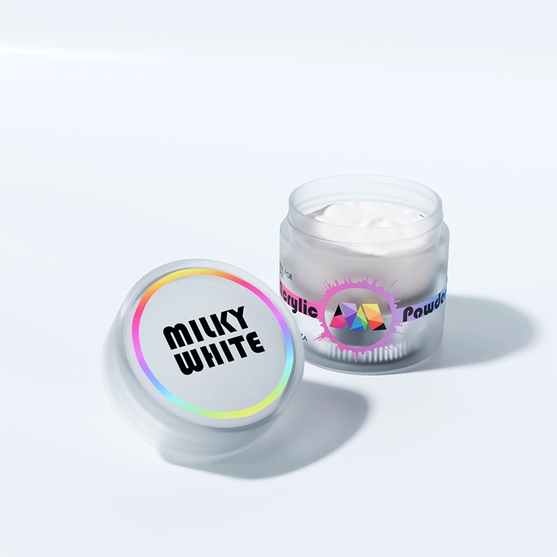 Professional Milky White Acrylic Powder – 45g