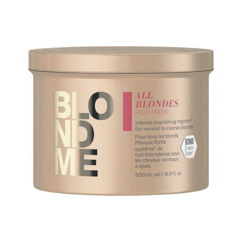 SCHWARZKOPF BLONDME ALL BLONDES RICH MASK 500ML