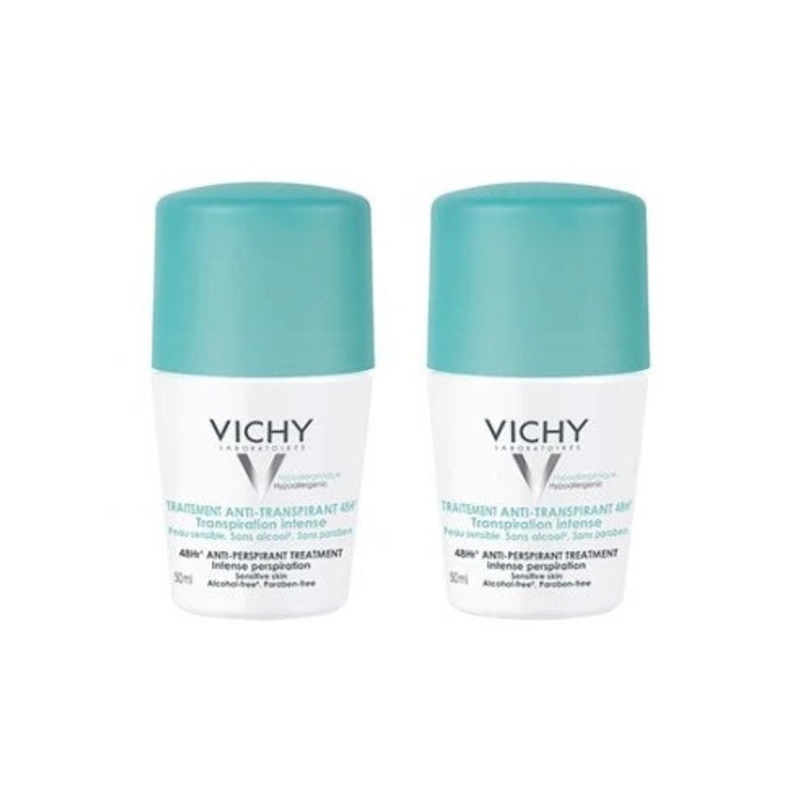 Vichy Deodorant Anti-Perspirant Hypoallergenic 48H Roll On Offer