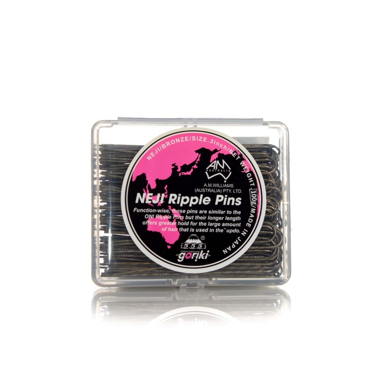 A M WILLIAMS 555 Neji Ripple Pins 3″ | 100g, Various Colours