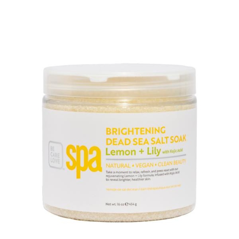 BCL — Dead Sea Salt Soak Lemon + Lily 16oz