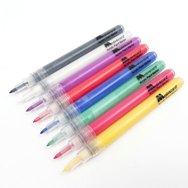 Bright Acrylic Paint Marker Set