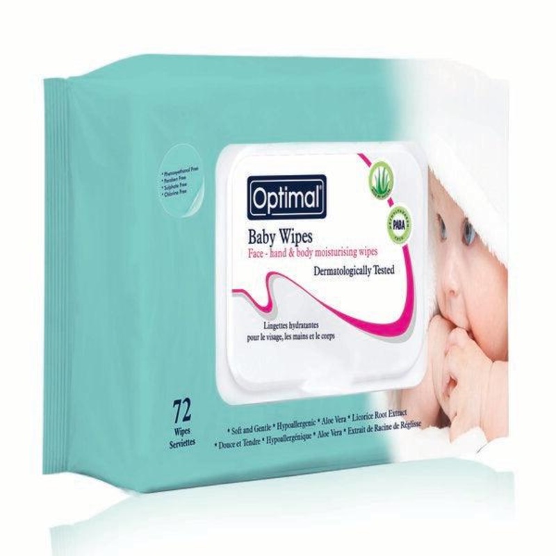 Optimal – Baby Wipes With Aloe Vera