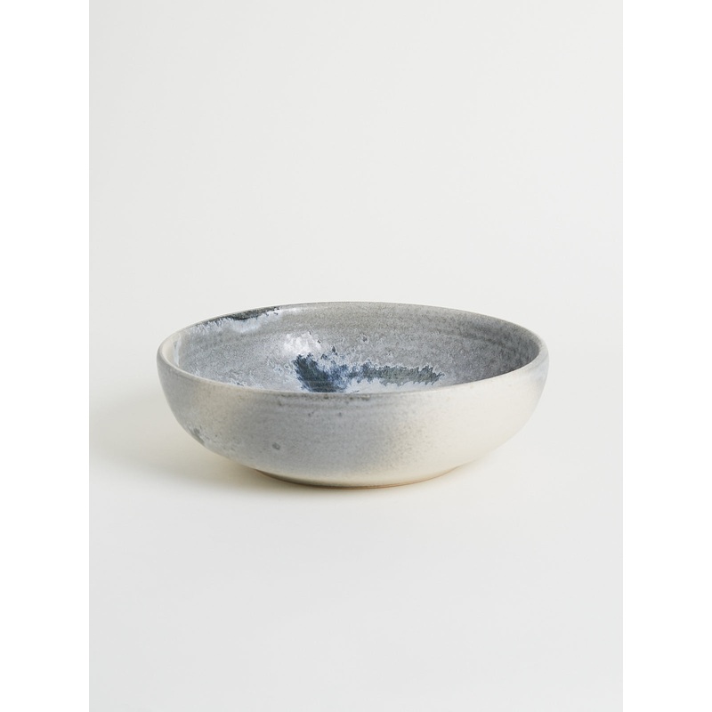 Serving Bowl Shape #14 in White and Soft Blue
