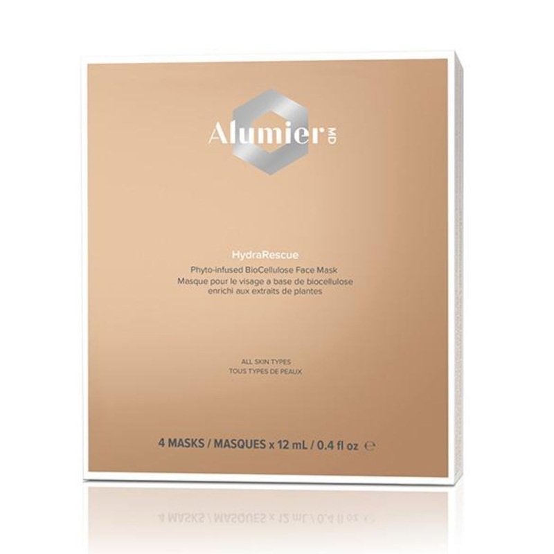 Alumier MD HydraRescue BioCellulose Face Mask (4 -Pack)