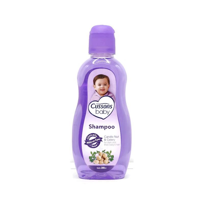 cussons baby shampoo candle nut 200ml