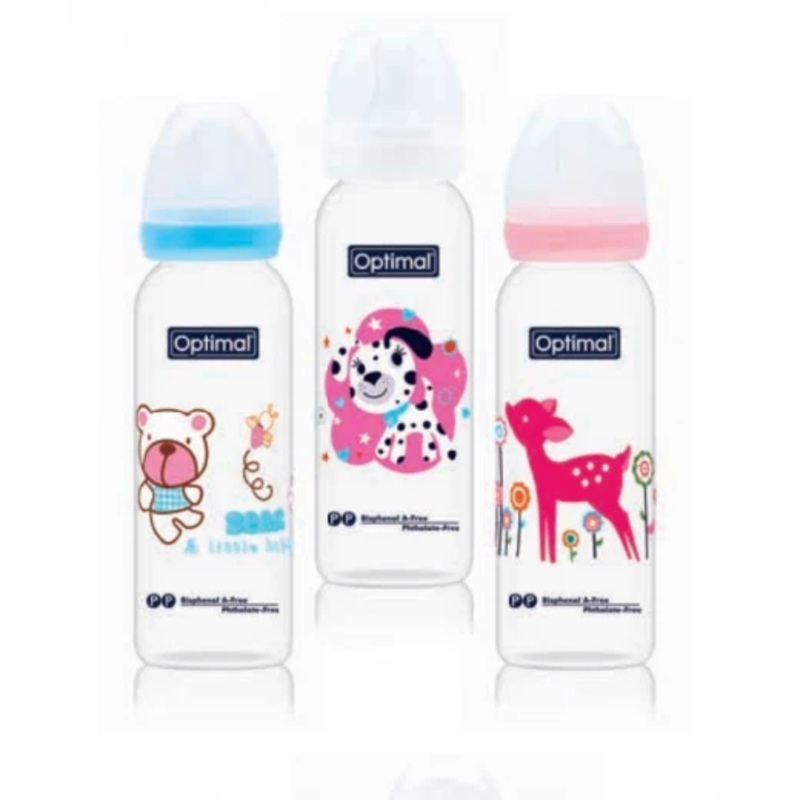 Optimal S.Waist Ortho Feeding Bottle 240 Ml