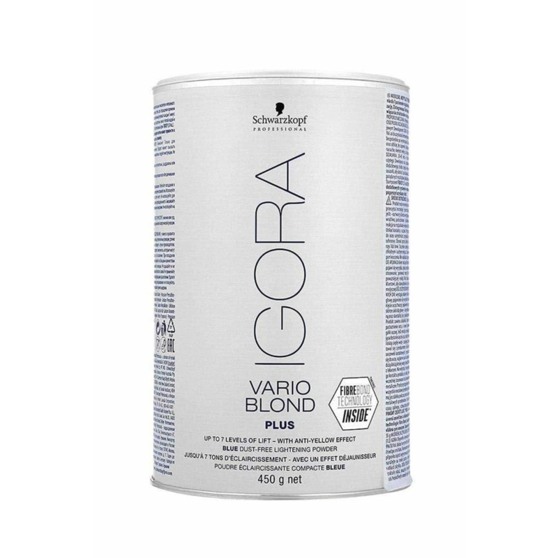SCHWARZKOPF IGORA VARIO BLOND PLUS BOND INSIDE BLUE POWDER 450G