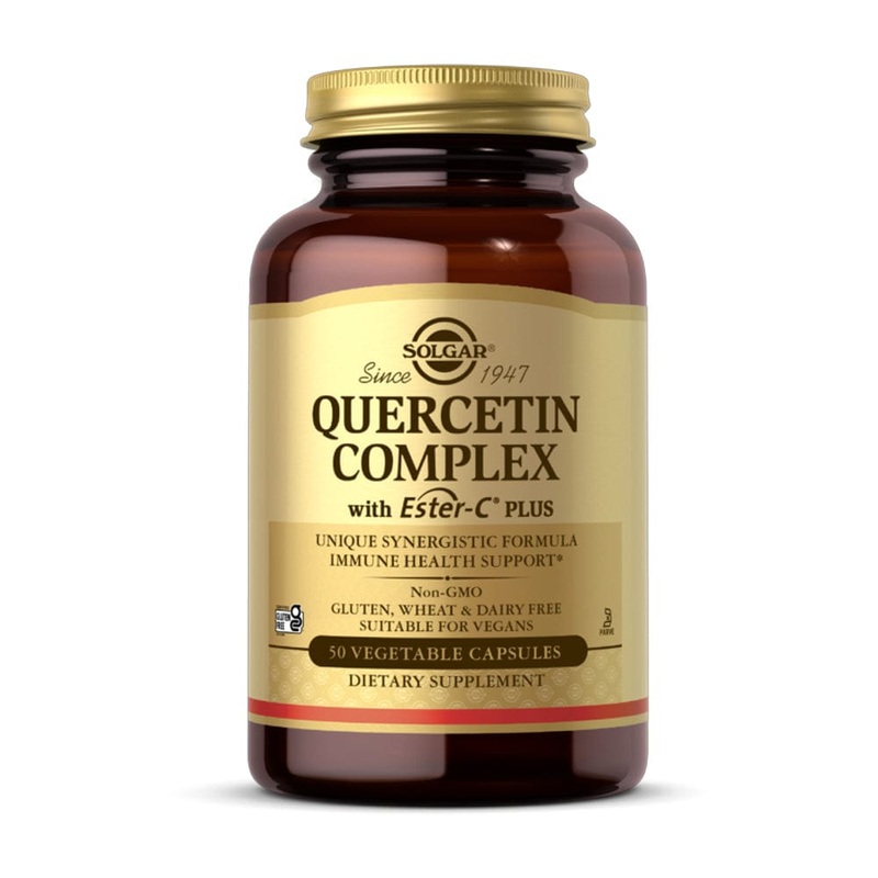 Solgar Quercetin Complex with Ester C Plus 50 Capsules