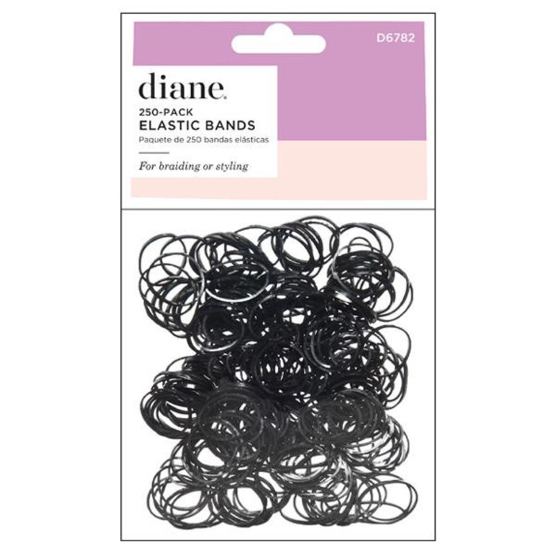 Diane — Black elastic bands 250/pack