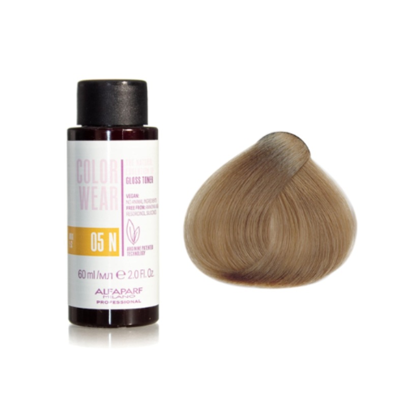 ALFAPARF MILANO COLOR WEAR GLOSS TONER 60ML 05N