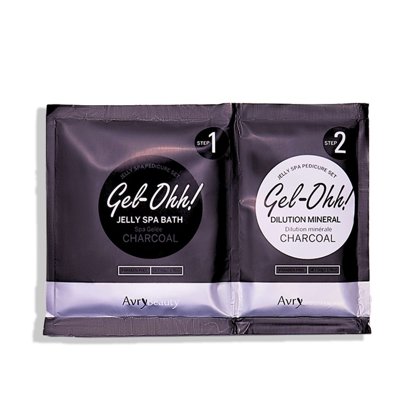 Avry Beauty Gel-Ohh Jelly Spa Pedi Bath – Charcoal