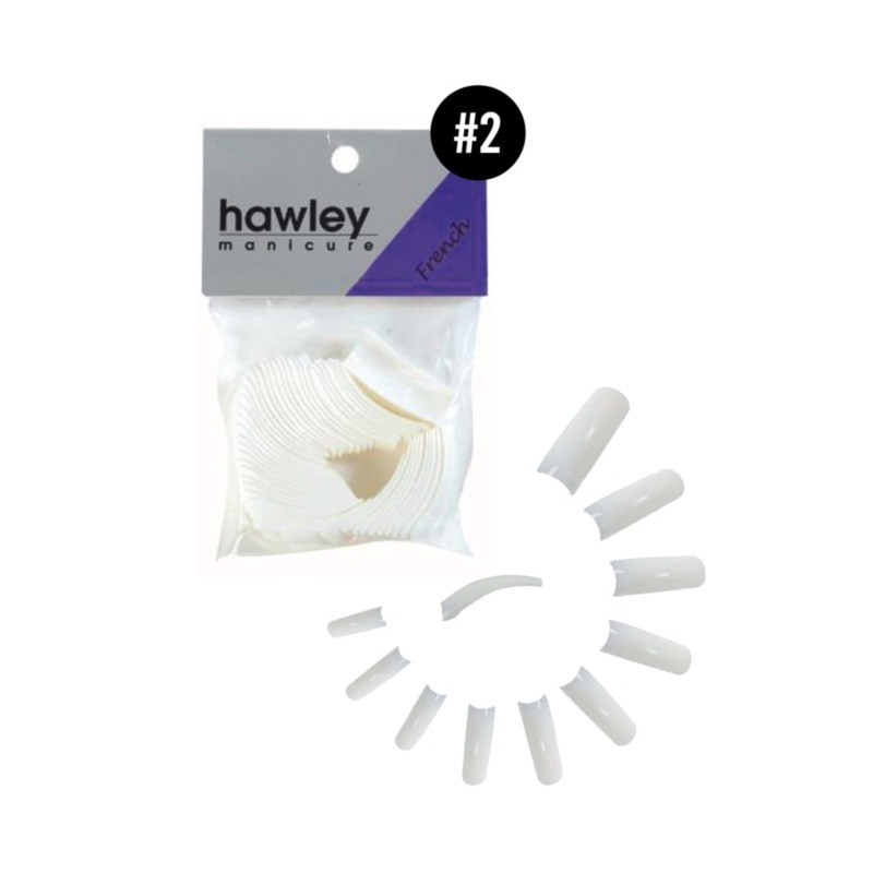 HAWLEY MANICURE FRENCH WHITE TIPS 50PK #2