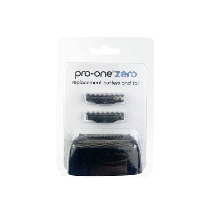 PRO-ONE ZERO FOIL SHAVER REPLACEMENT CUTTERS AND FOIL