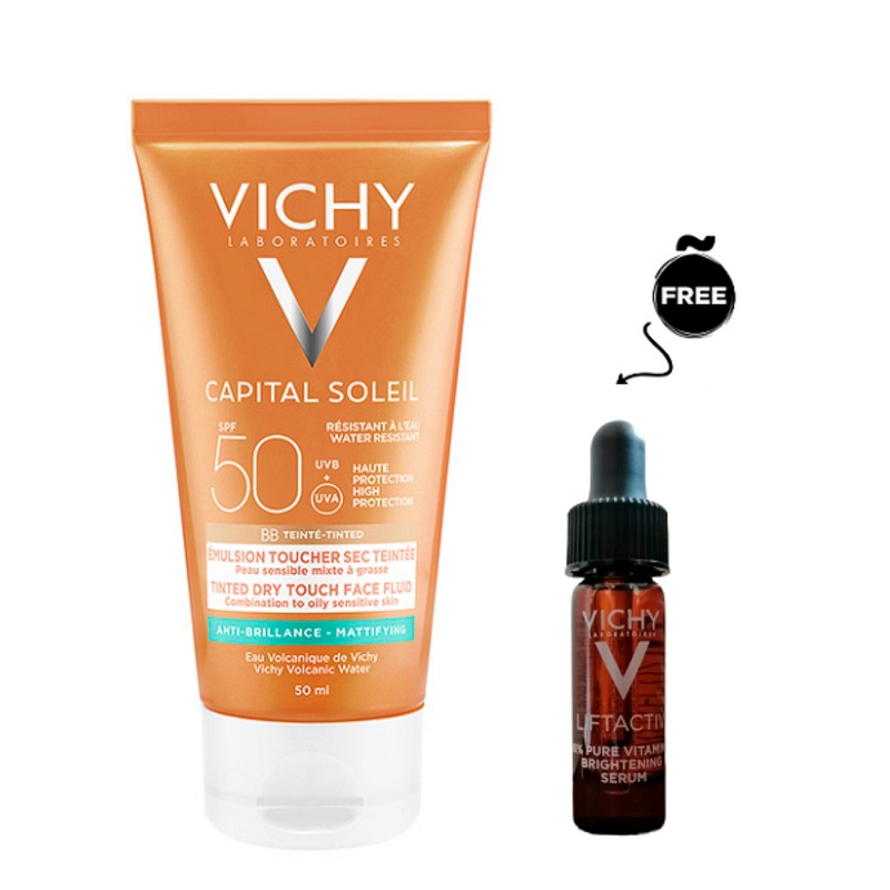 Vichy – Capital Soleil Tinted Dry Touch Face Fluid Spf 50+