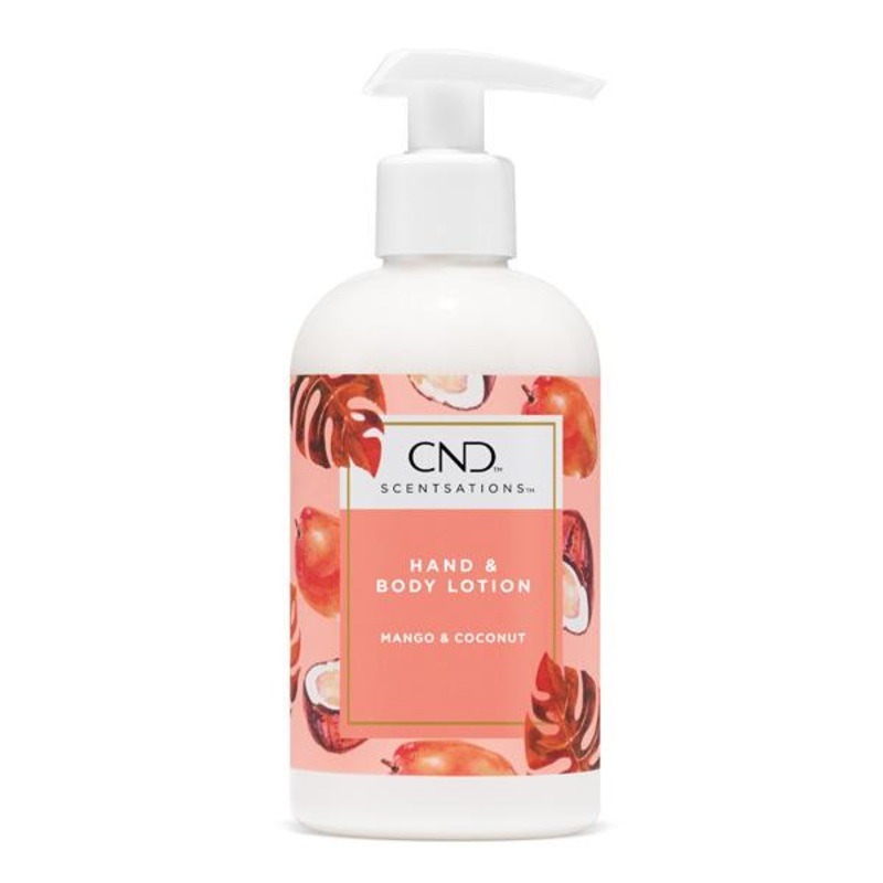 CND — Hand and Body Lotion – Mango & Coconut 8.3oz