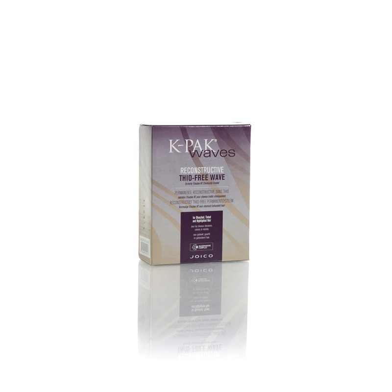 JOICO K-PAK WAVES RECONSTRUCTIVE THIO-FREE WAVE BLEACH, TINTED AND HIGHLIGHTED HAIR