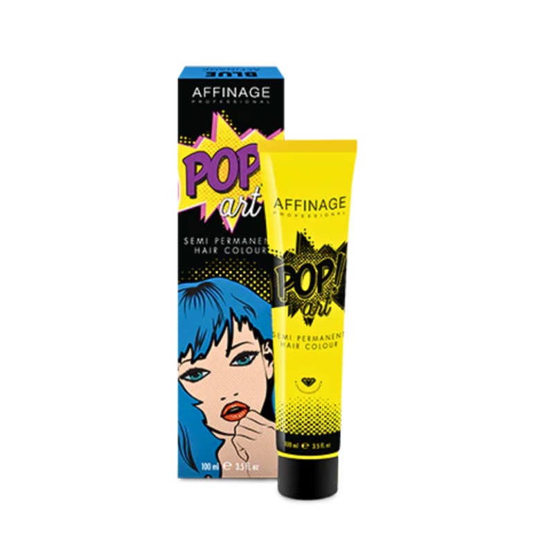 AFFINAGE Professional Pop Art Semi Permanent Hair Colour Tube  |  100ml, Various Colours