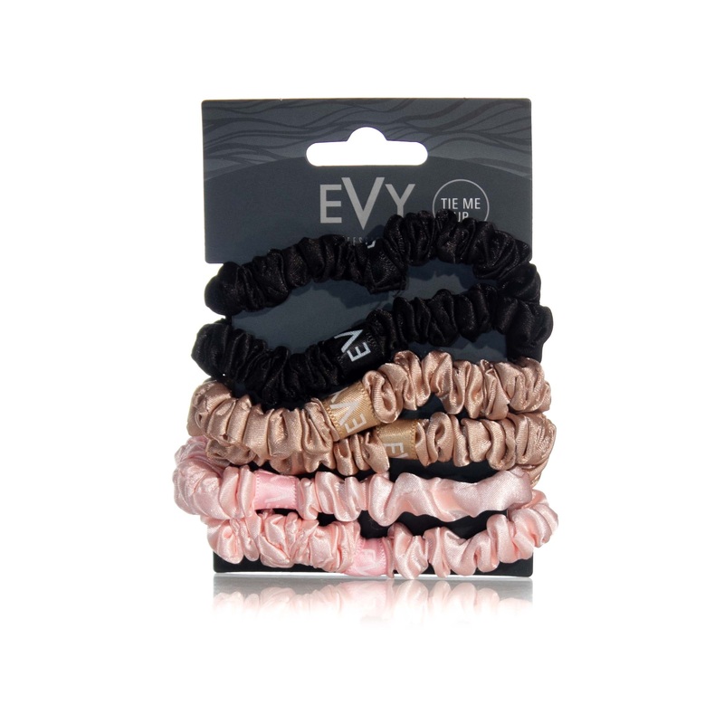 EVY PROFESSTIONAL Scrunchies 6 Pack I Various Colours