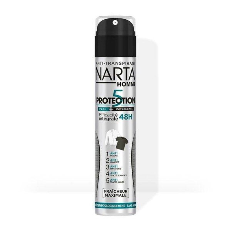 Narta Protection 5 For Men The Complete Solution Skin + Clothing Spray