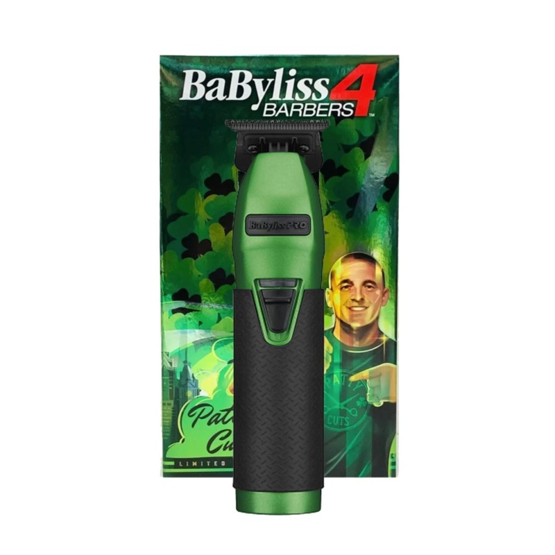 BABYLISS PRO 4 BARBERS INFLUENCER EDITION SKELETON TRIMMER – PATTY CUTS (GREEN)