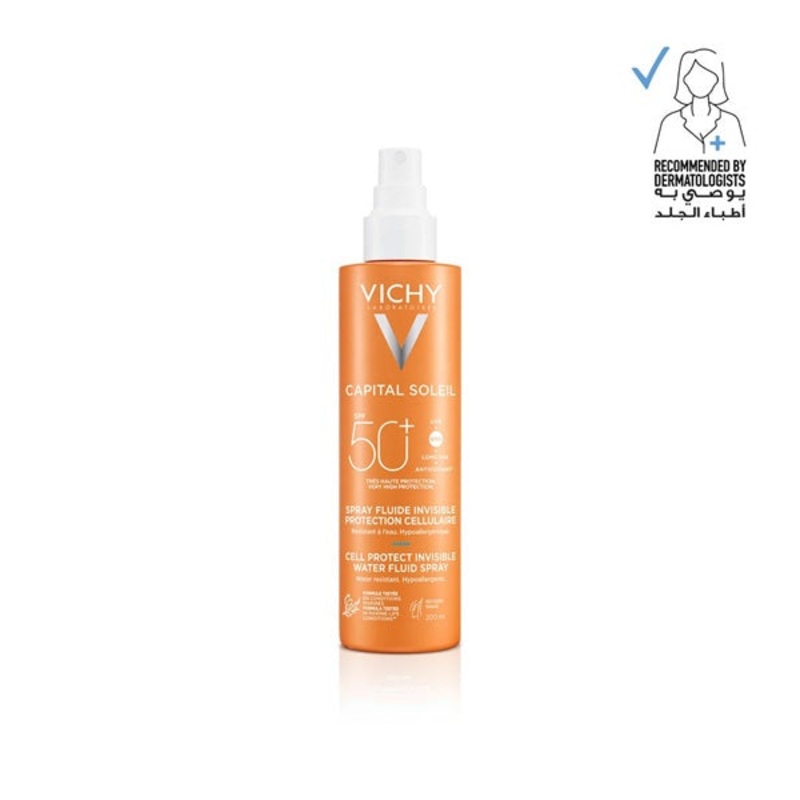 Vichy Capital Soleil Fluid Invisible Protection SPF 50 Spray 200ml